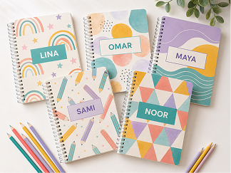 Customised notebooks