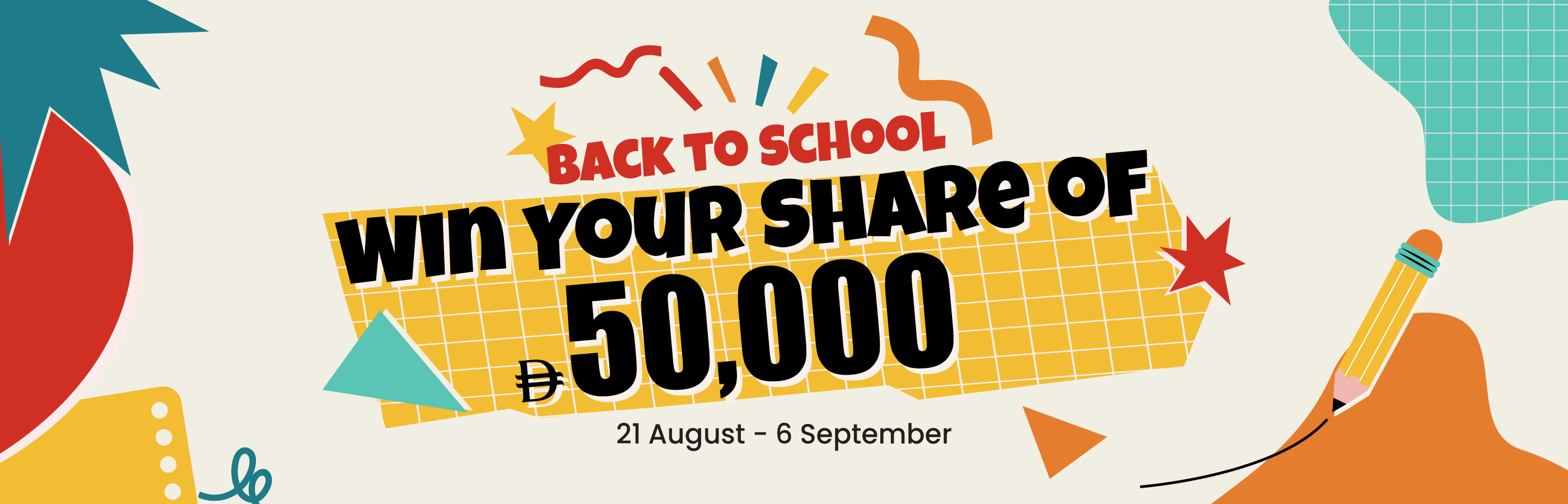 BACK TO SCHOOL AT AL JIMI MALL